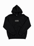 ALLERGIQUE AUX IDIOTS - Sweat à capuche brodé