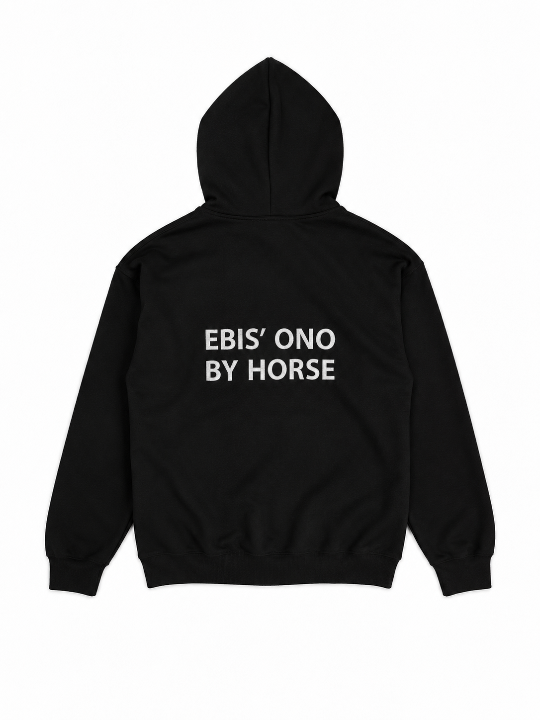 EBIS' ONO BY HORSE - Sweat à capuche brodé