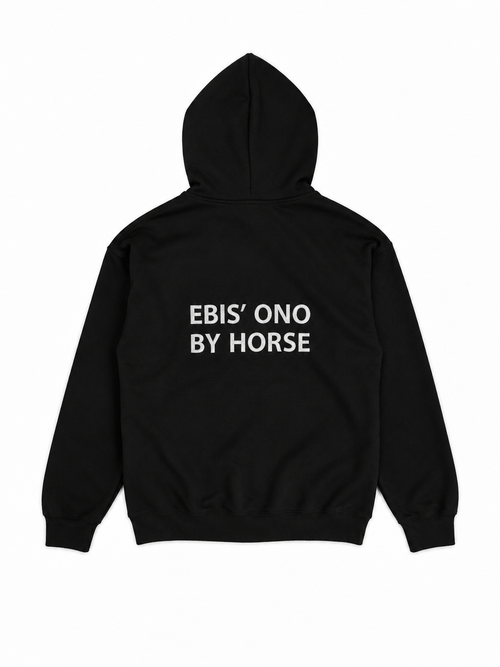 EBIS' ONO BY HORSE - Sweat à capuche brodé