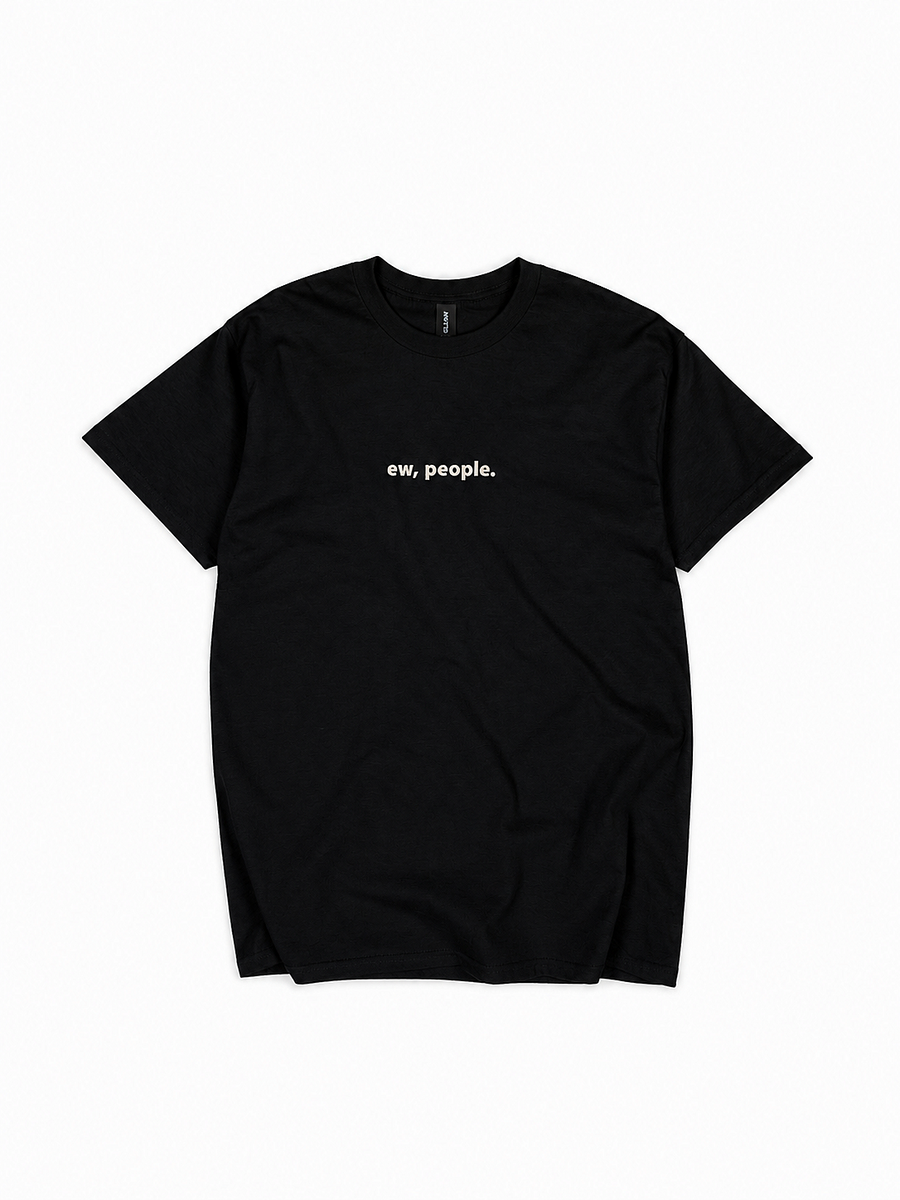 Beurk, les gens. - T-shirt brodé
