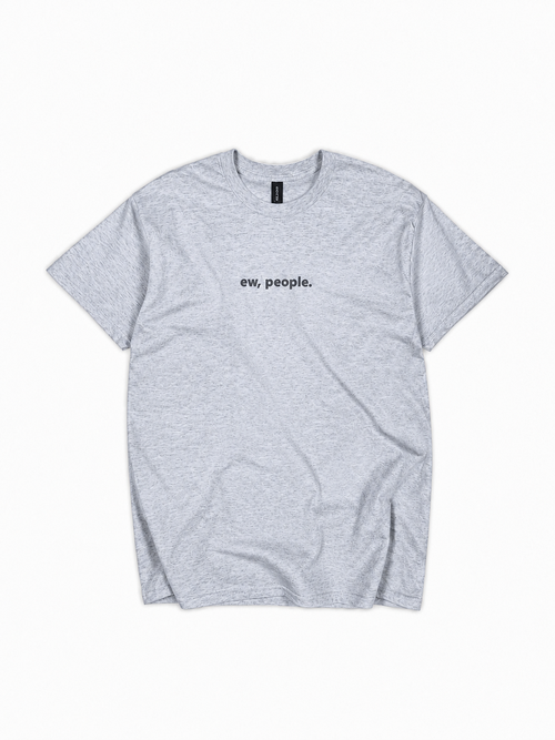 Beurk, les gens. - T-shirt brodé