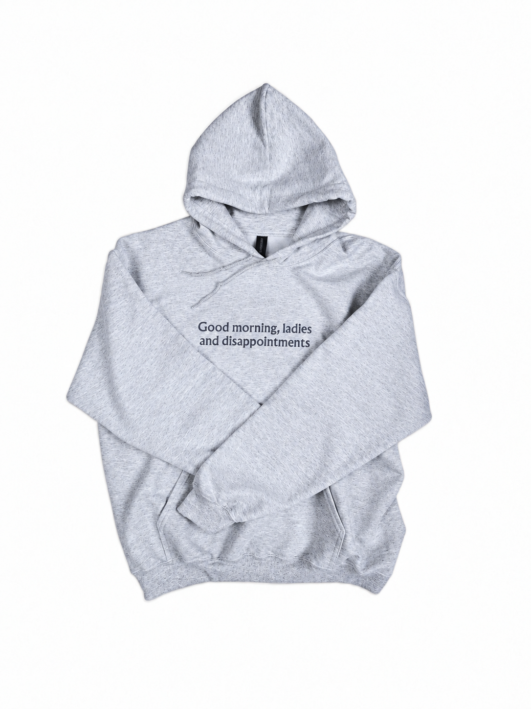 Bonjour mesdames et déceptions - Sweat à capuche brodé