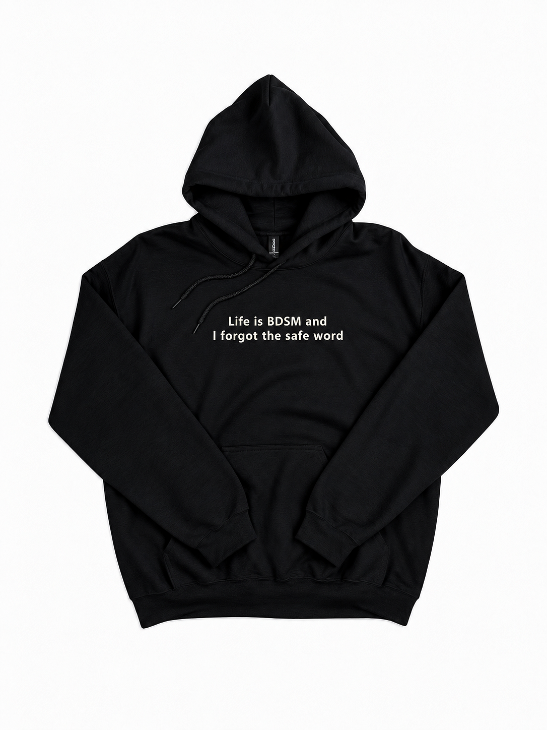 La vie est un BDSM et j'ai oublié le mot de passe - Sweat à capuche brodé