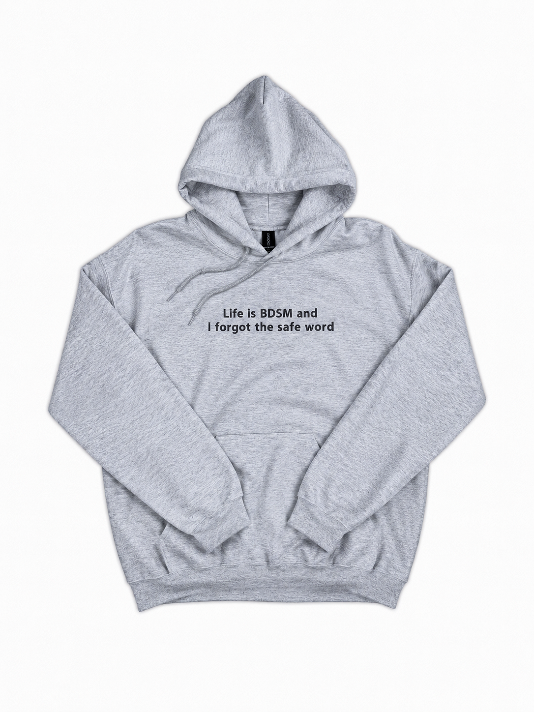 La vie est un BDSM et j'ai oublié le mot de passe - Sweat à capuche brodé