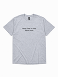 T-shirt brodé « Long Time No See, Slava Bogu »