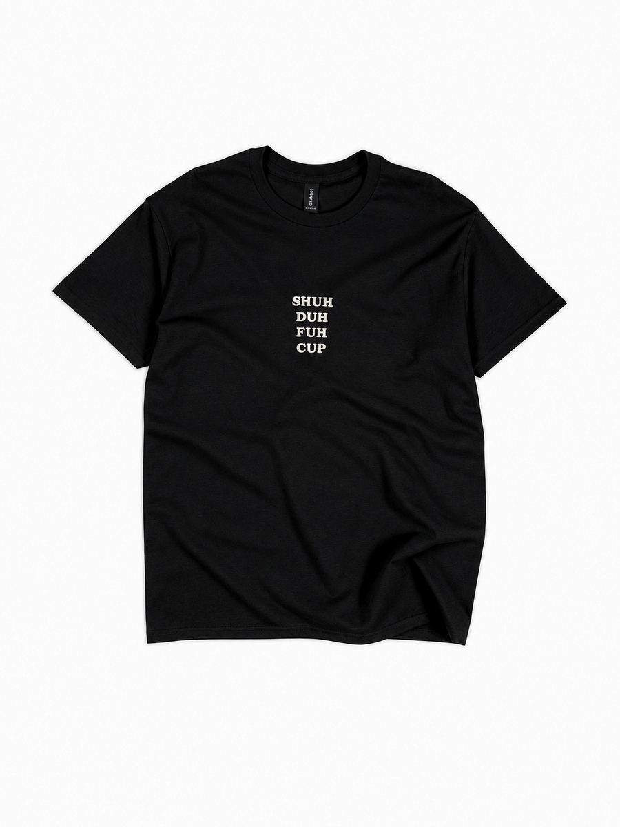 SHUH DUH FUH CUP - T-shirt brodé